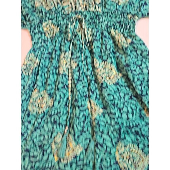 Midi Dress Open Back with tassel tie Kimono Sleeves Size S - Size L New - Picture 10 of 16